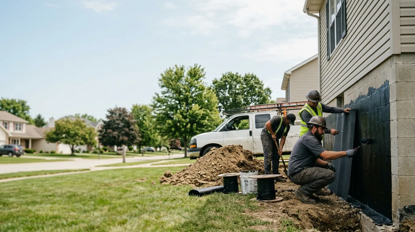 Basement Waterproofing in Homer Glen, IL near me